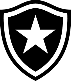 Escudo oficial do Botafogo - Temporada 2026